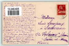 Salvan 1918 La Place Le Dimanche Brunnen Kirche Hotel del l Union Grand Bazar des Alpes Frauen Hüte Männer Maison de Commune