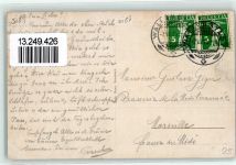 8880 Walenstadt 1915 - Kurhaus Schrina Hochruck 1300 m Wallensee Seeztal Fahne