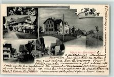 6313 Menzingen 1902 - Post Dorfeingang Dorfstraße Poststraße