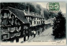 Alpnachstad 1905 Hotel Pilatus u. Pilatusbahn