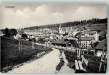 Tramelan Bahnhof Eisenbahn