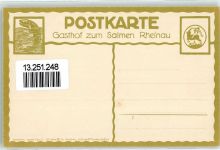 Rheinau Gasthaus zum Salmen
