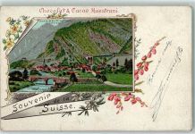 Amsteg Cocolat u. Cacao Maestrani Chemin de fer St. Gotthard