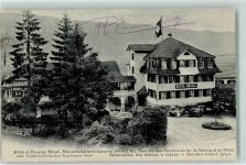 Alpnach Dorf 1906 Hotel RössliStations des chemins de fer du Brünig et du Pilate