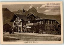 6074 Giswil Gebrauchsspuren Hotel Bahnhof