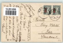 Boudry Institution International Ort handschriftlich