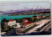 9320 Arbon - Bahnhof mit Säntis Eisenbahn