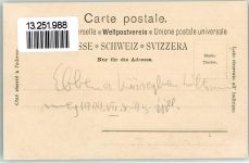 Zweisimmen 1909 Bahnhofstraße