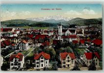 9200 Gossau SG 1917 Gebrauchsspuren mit Säntis