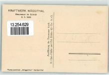 8854 Siebnen - Kraftwerk Wäggithal Staumauer im Schräh