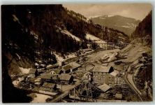 8854 Siebnen - Kraftwerk Wäggithal Staumauer im Schräh Installationsbauten