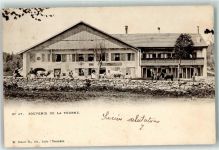 Col de la Tourne 1899 Hotel de la Tourne Rindvieh