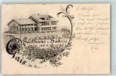 Gais 1901 Gasthaus Gäbris Ziege