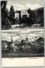 7320 Sargans - Hotel Thoma Schloss mit Gonzen