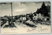 Boncourt 1902 Bahnlinie