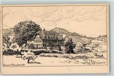 4432 Lampenberg Künstlerkarte Kurort Abendsmatt sign. Maroche