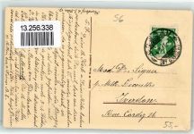 9200 Gossau SG 1917 Künstlersteindruck Schloss Oberberg