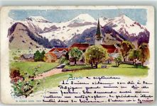 Aeschi b. Spiez 1903 sign. C. Boningo