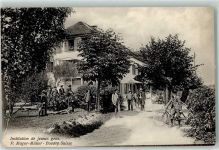 Boudry 1911 Institution de jeunes gens. P. Mayor Müller Fahrrad