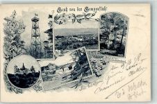 4144 Arlesheim 1898 - Schloss Pirseck Dornachbruggl Dornacher Schlachtdenkmal