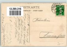 8500 Frauenfeld 1916 Künstlerkarte sign Flingg K.T.V. Concordia Studentika Fahne Ort lt. Stempel