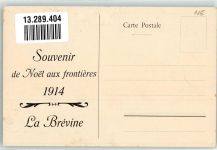 2406 La Brévine Lithographie Kirche