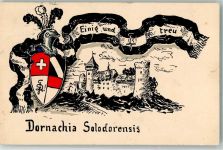 4143 Dornach 1911 - Dornachia Solodorensis Studentenwappen