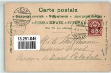 Näfels 1898 Historische Postkarte der Schweiz Schlacht 1388 Schlachtdenkmal
