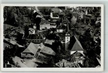 Langnau Fliegeraufnahme Gasthaus Bären Fam. A, Freiburghaus