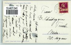 Heiligenschwendi 1933 Pension Alpenrösli AK