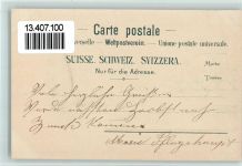 Hasliberg Hohfluh 1902 Pension Alpenruh AK