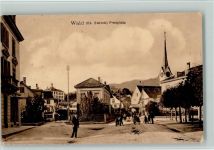 Wald ZH 1914 Postplatz