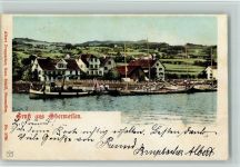 Obermeilen 1905 Partie am Hafen - Verlag PVKZ 5788 AK