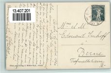 Aeschi b. Spiez 1920 Dorfstrasse AK