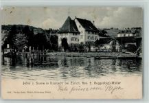 Küsnacht ZH 1903 Nr. 2923 Wehrli - Hotel z. Sonne AK