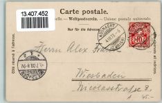Küsnacht ZH 1903 Nr. 2923 Wehrli - Hotel z. Sonne AK