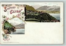 Glion 1899 Gruss aus - Verlag Guggenheim Nr. 303 , gute Erhaltung AK