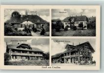 Ursellen 1913 Handlung Gutknecht, Schlössli, Schule, Gasthaus Sternen , sehr gute Erhaltung AK