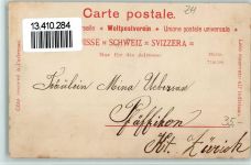 Hinwil 1899 Gruss aus - Bachtel, Restaurant, Aussichtsturm