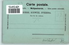 Tiefencastel 1899 Gruss aus - Hotel Julier - Verlag Guggenheim 5439 - Vorläufer