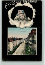 Thalwil 1908 Gotthardstrasse Mädchen