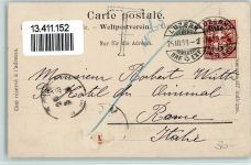 Zürich 1899 Magasins de Nouveautes Soieries Confections J. Spoerri Centralhof Stadthausquai