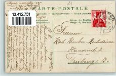 Weissbad 1912 Passepartout Fahne