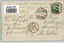 Zürich 1905 Passepartout Eidgen. Sängerfest
