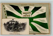 Blonay 1915 Passepartout Fahne Chateau