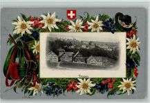 Trogen 1912 Lithographie / Prägedruck