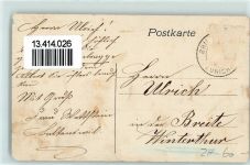 Bassersdorf Restaurant z. Krenzstrasse Konsum-Verein Knaben-Anstalt