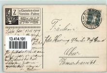 Dornach 1919 Kath. Jünglingsverein Vorwärts Aufwärts Mauritius Reiter Schwert Zu Gunsten einer Vereins-Fahne