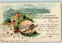San Salvatore 1902 Savoeralpen Monte Rosa Walliseralpen Hotel Restaurant Salvatore-Kulm