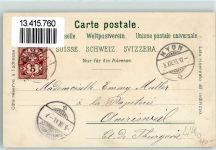 Glion 1898 Bahnhof Bergbahn